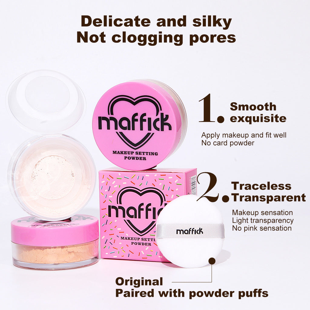 Finishing Loose Powder Delicate Skin-friendly Waterproof And Durable Brightening Concealer