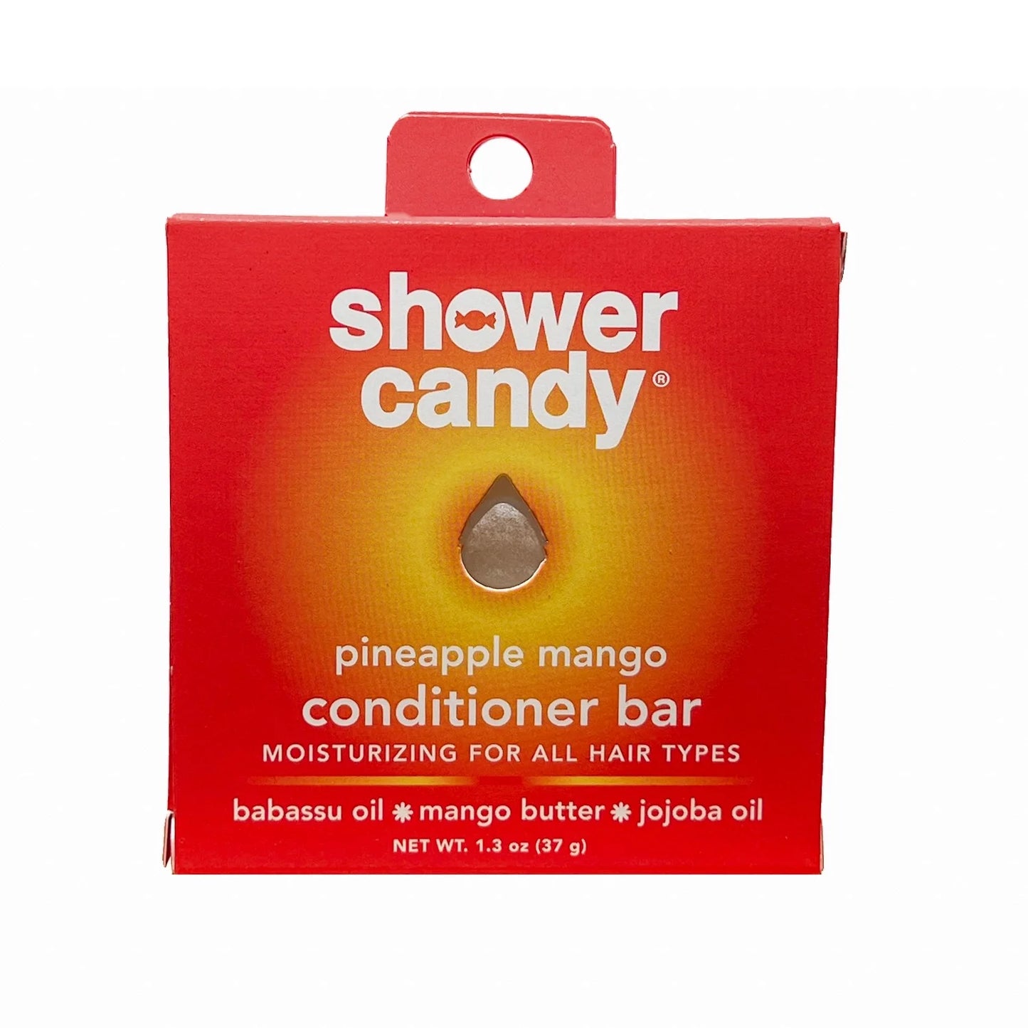Shower Candy Pineapple Mango Conditioner Bar – Moisturizing for All Hair Types