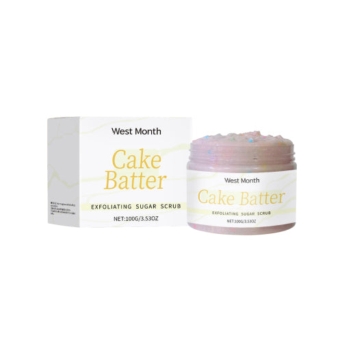 West Month Exfoliating Scrub, Gentle Exfoliating Dead Skin Hydrating Exfoliating Scrub