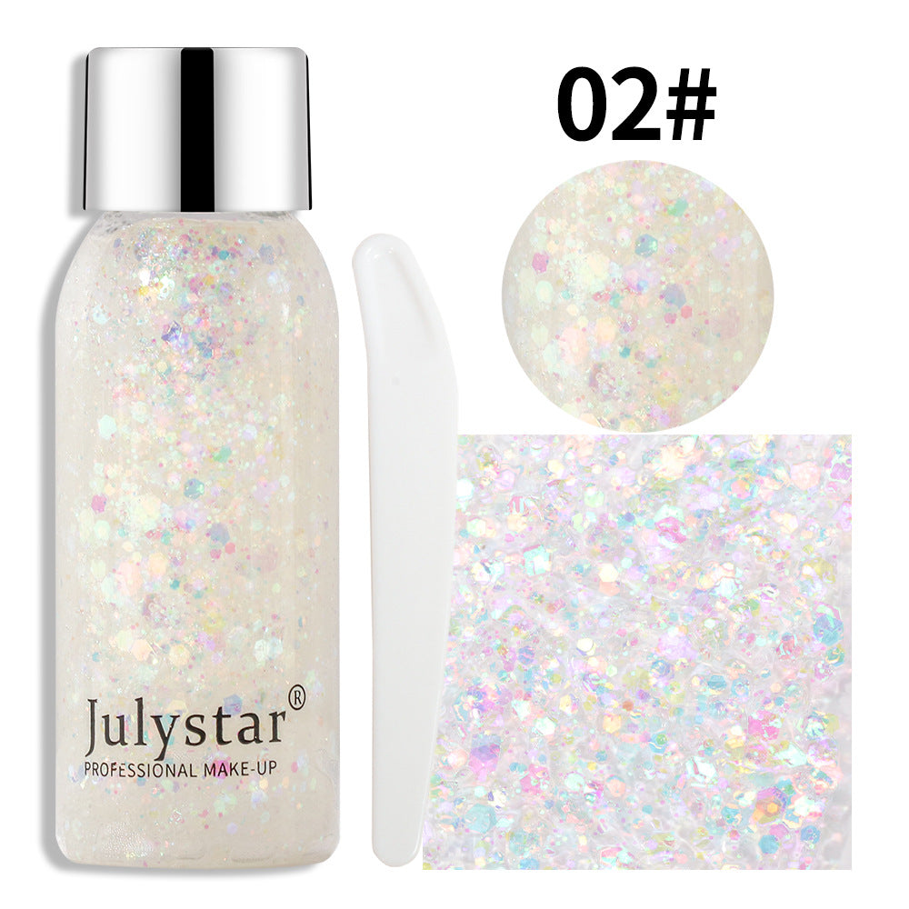 Beauty Colorful Stage Sequins Liquid Eye Shadow Facial Body Sequins