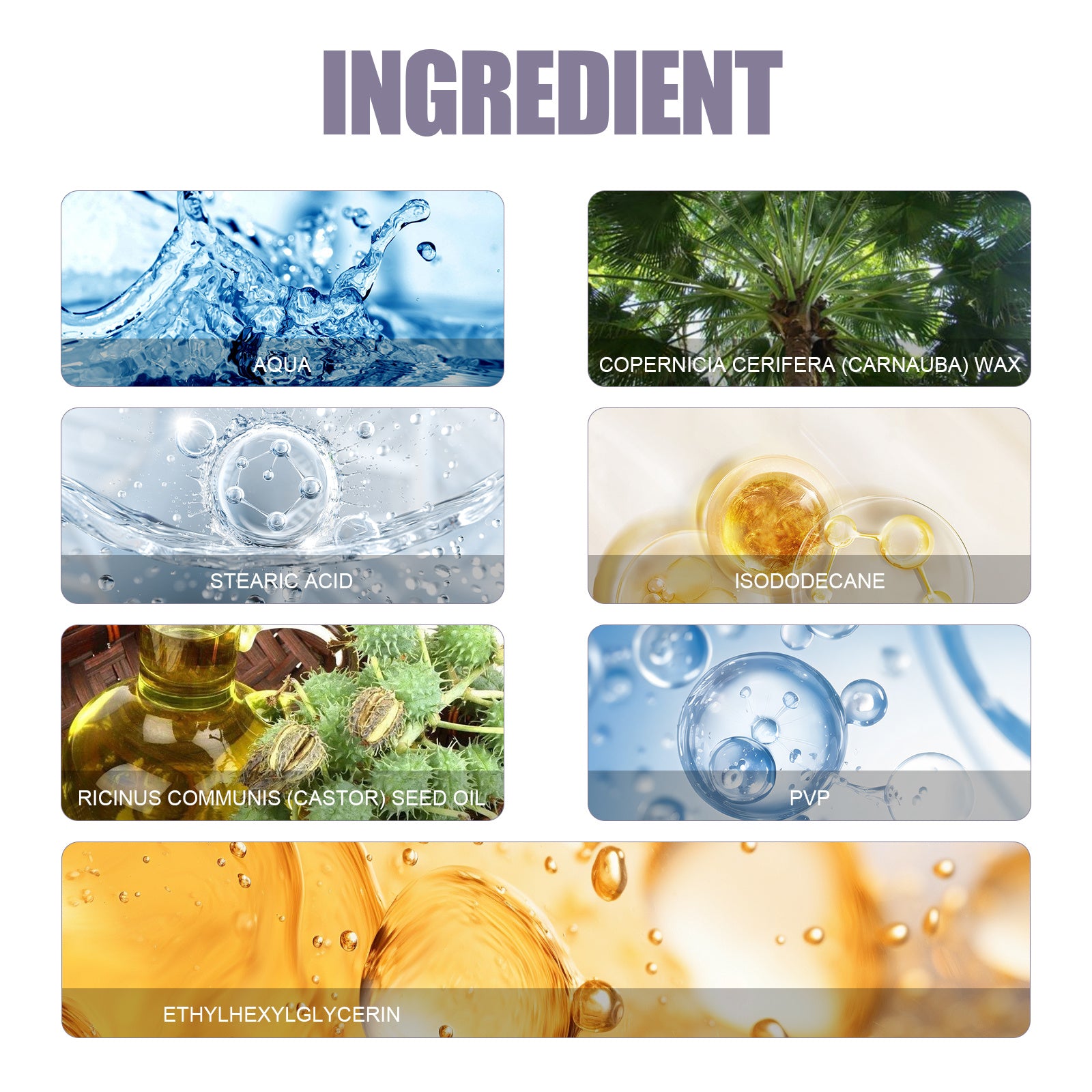 EELHOE jet black mascara waterproof smudge proof