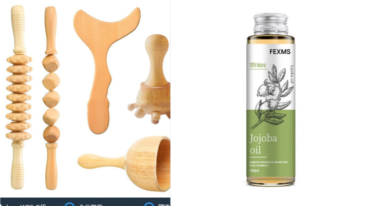 Tropical bliss oil collection - oil massage therapy