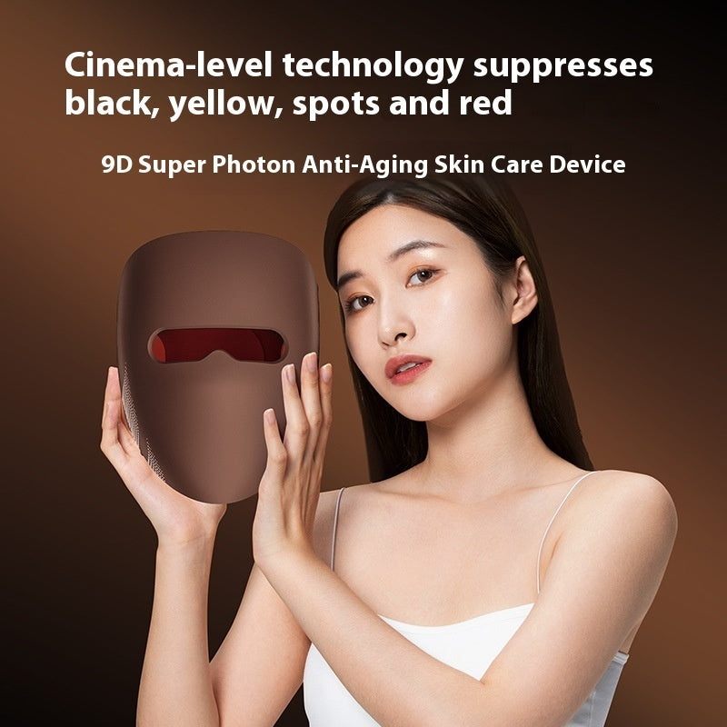 Rechargeable Color Light Led Skin Rejuvenation Beauty Mask