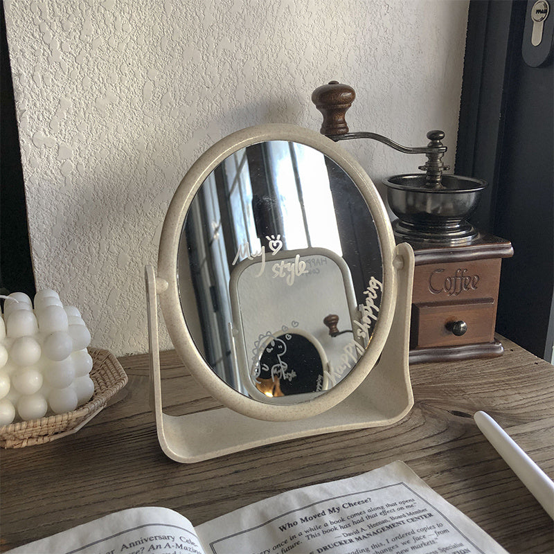Chic Vanity Stand Mirror - portable beauty station