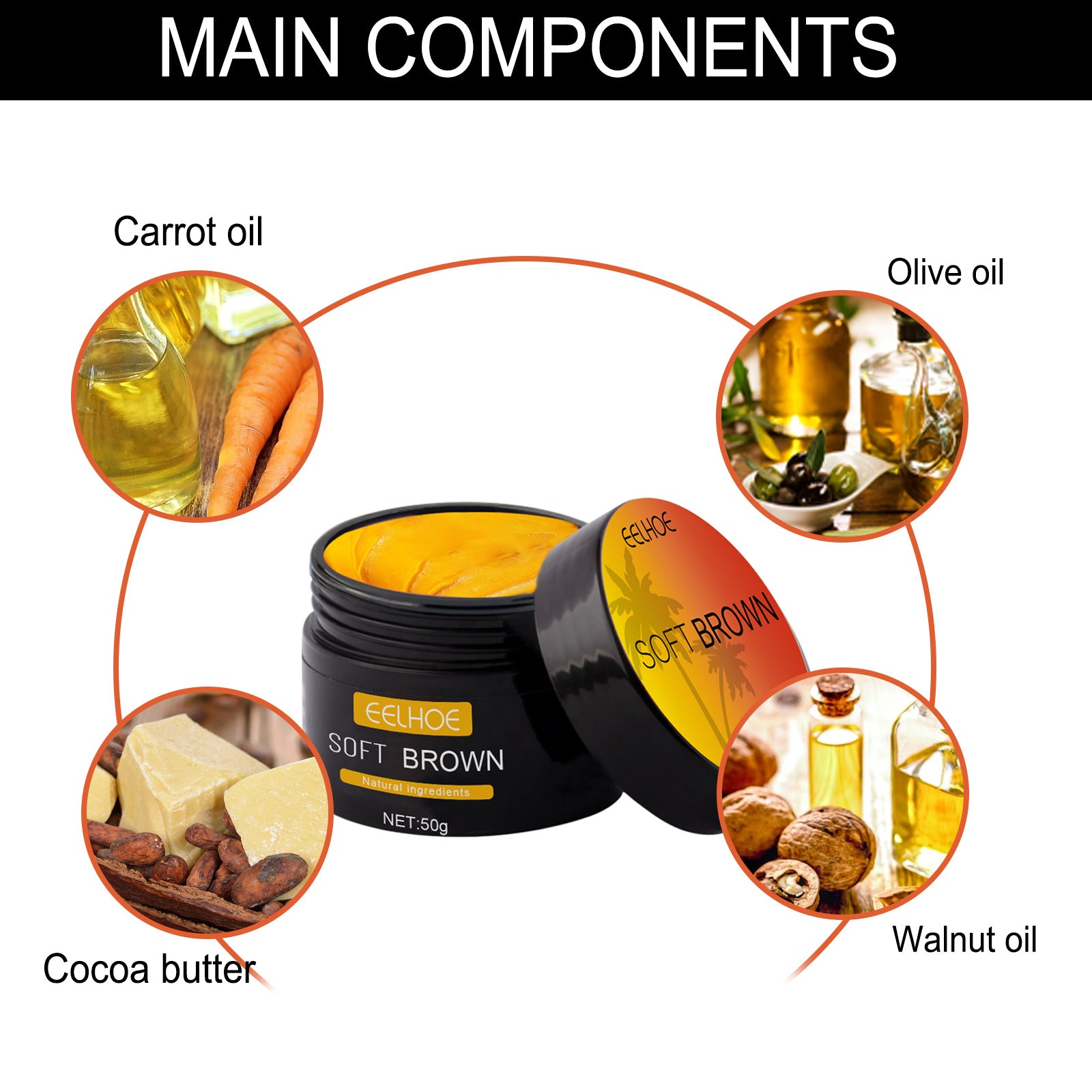 EELHOE Aloe Vera Gel Tanning Aid Cream Summer Beach Bronzing Tanning Aid Sunscreen Skin Sunburn Repair Gel