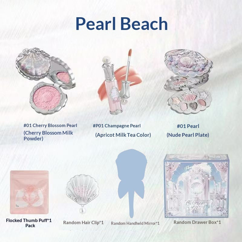 Lipstick Blush And Eyeshadow Palette Makeup Beauty Enhancing Gift Set