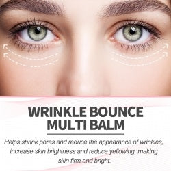 Jaysuing Wrinkle Bounce Multi Balm  Hydrating Moist Skin Fade Out Fine Neck Lines Of The Face Bright Skin