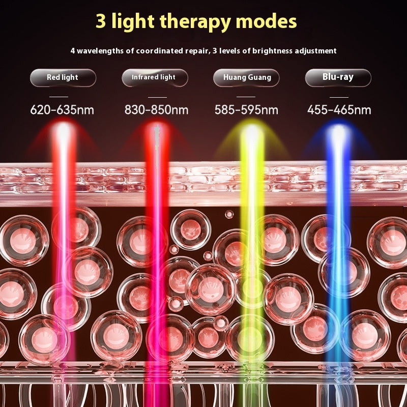 Red And Blue Everbright Bank Light Spectrum Mask Beauty Instrument