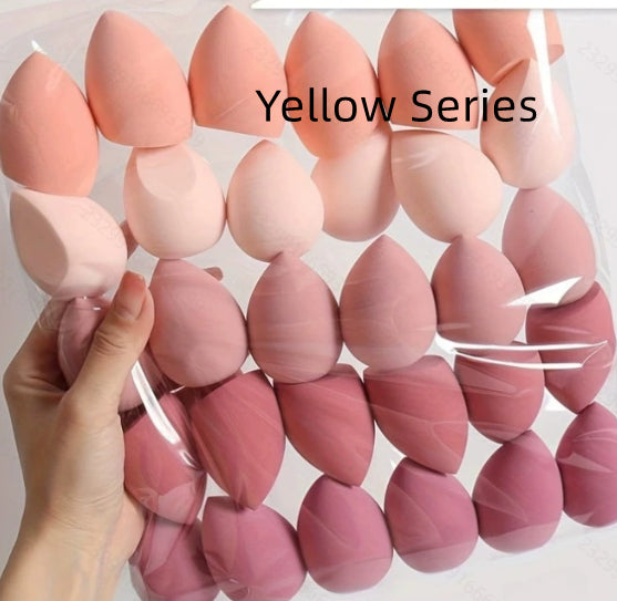 Super-soft Beauty Setnon-absorbent Cosmetic Cushion Puff Reusable Wet Or Dry Disposable Sponge