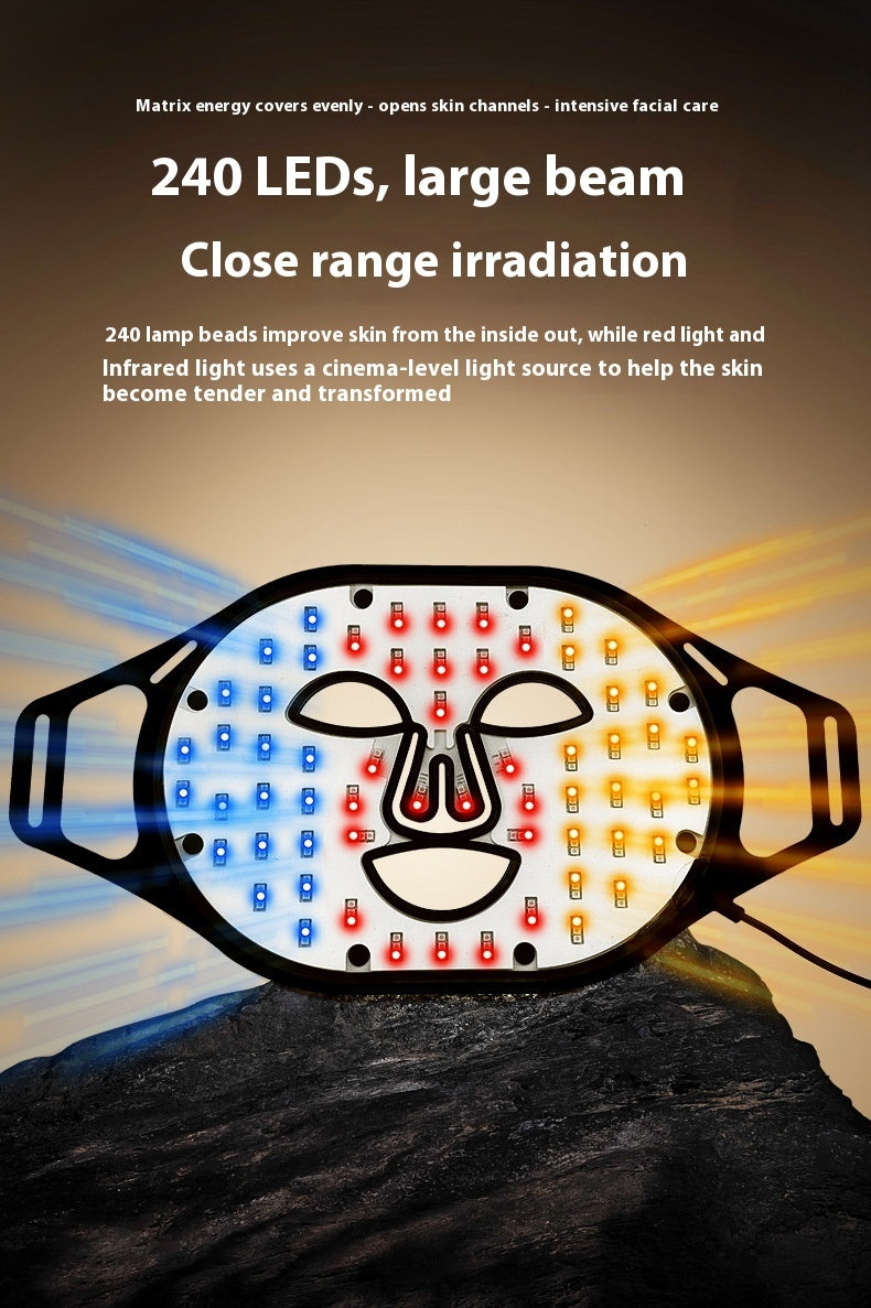 Red And Blue Everbright Bank Light Spectrum Mask Beauty Instrument