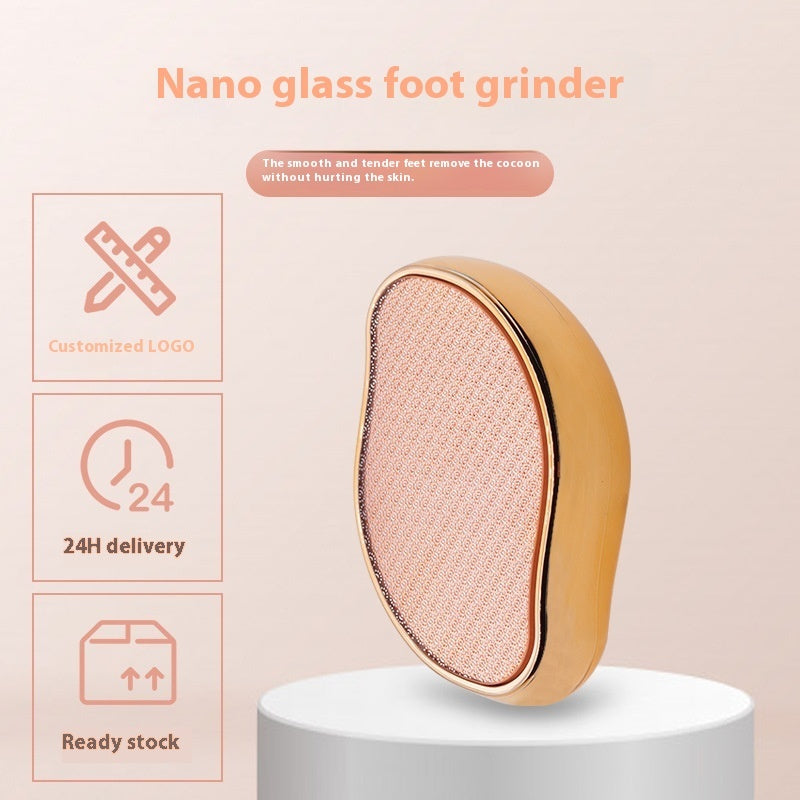 Mango-shaped Exfoliating Scrub Artifact Pedicure Device