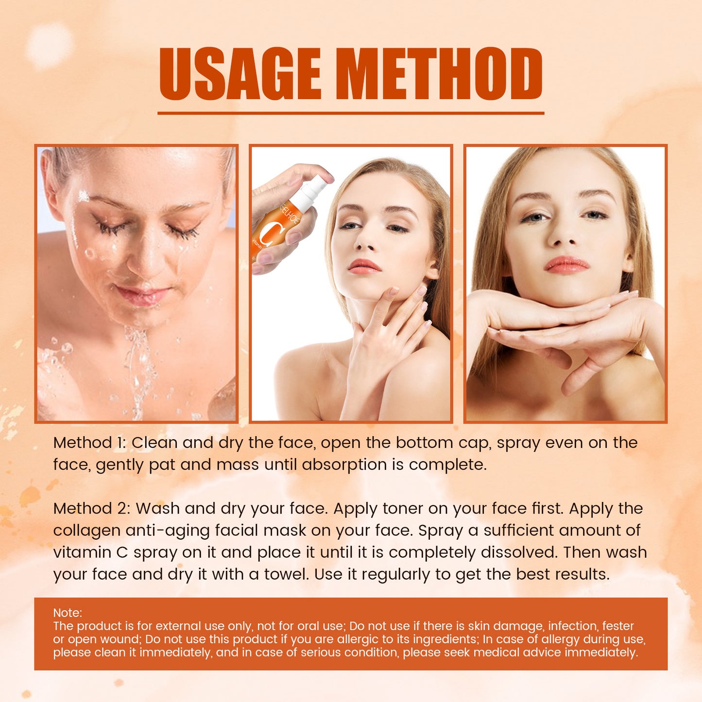 Radiance Boost Vitamin C mist - brightening and rejuvenating
