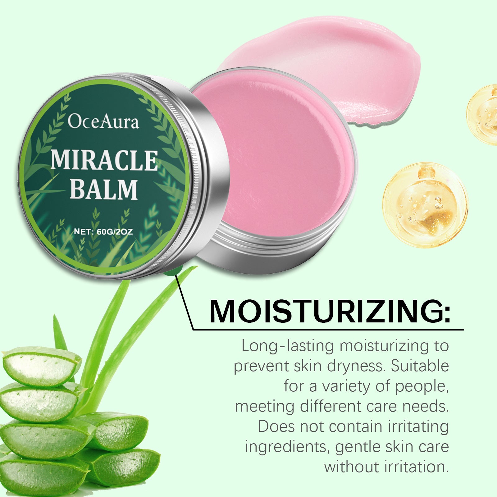 OceAura Herbal Joint Care Cream Daily External Care For Knee Joints Herbal Massage Cream