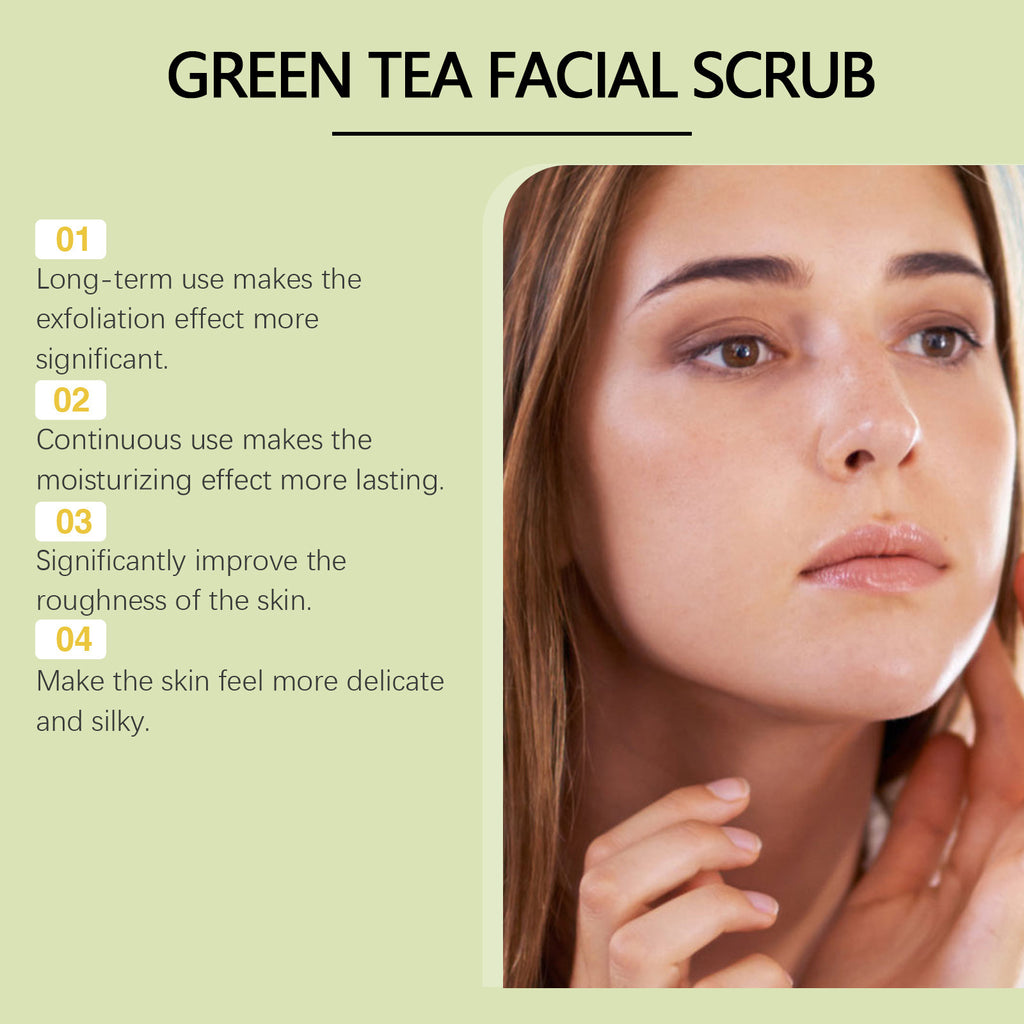 Green Tea Facial Scrub Cream