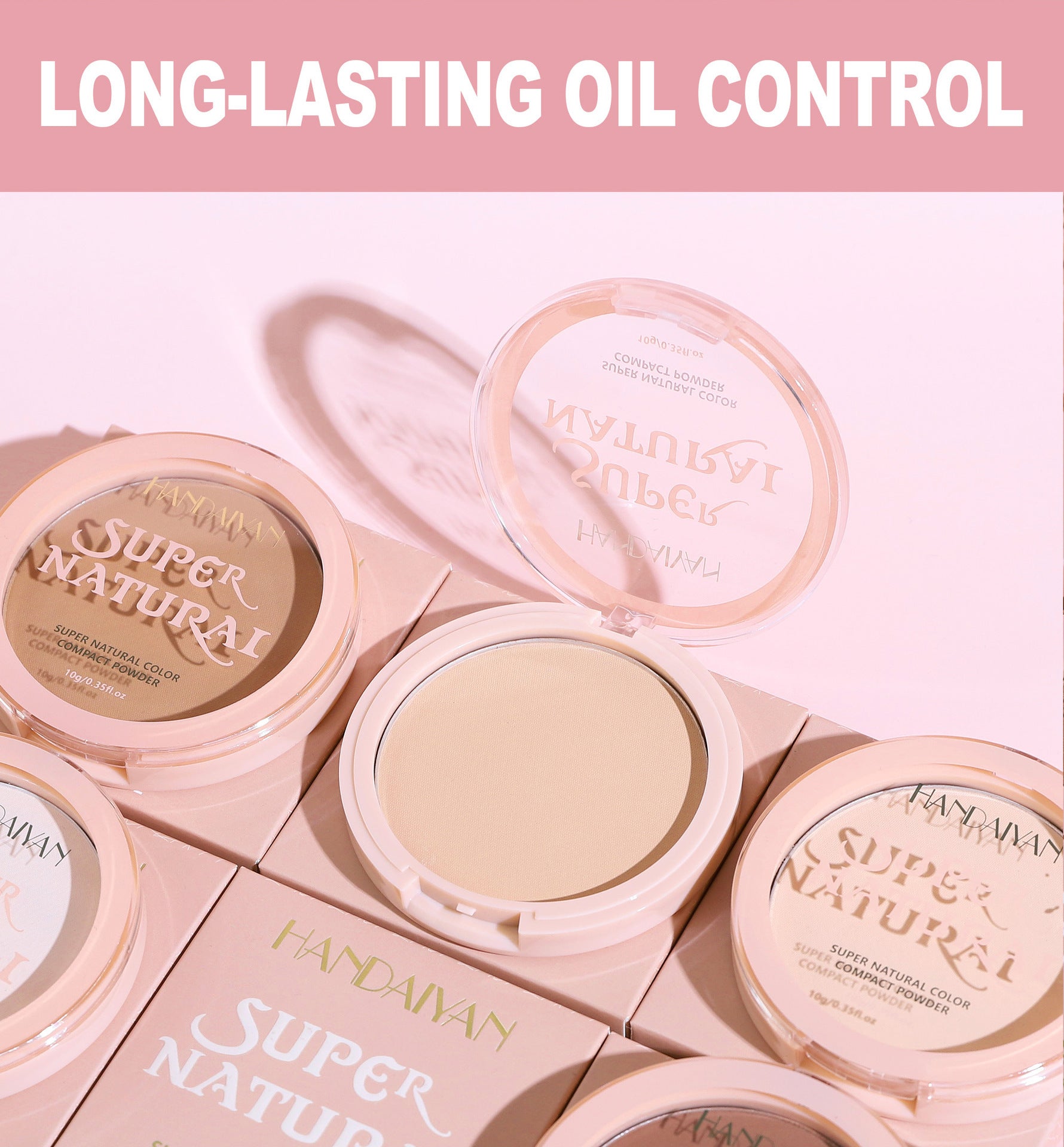 Matte Finish Powder Finishing Powder Long Lasting Smear-proof Makeup Waterproof