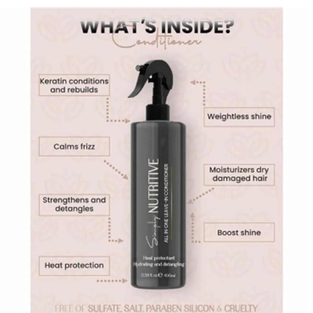 Leave-in Hair Conditioner Hair Gloss