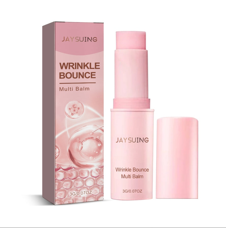 Jaysuing Wrinkle Bounce Multi Balm  Hydrating Moist Skin Fade Out Fine Neck Lines Of The Face Bright Skin