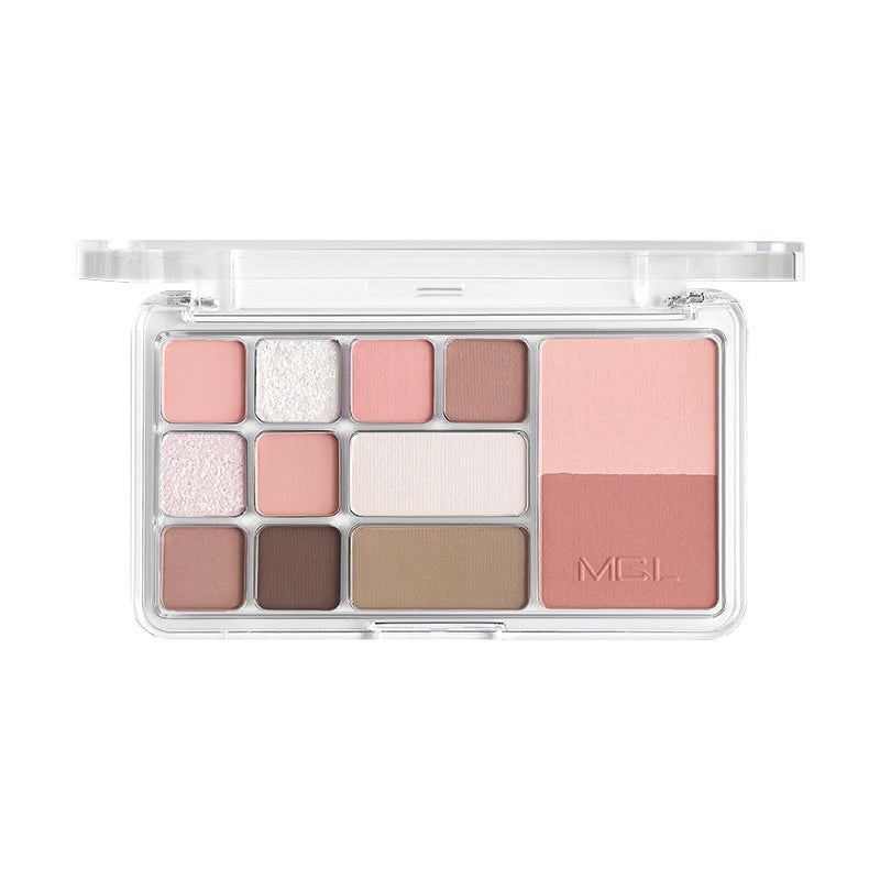 Love At First Sight All-in-One Powder Palette 12 Shades For Everyday AutumnWinter Makeup