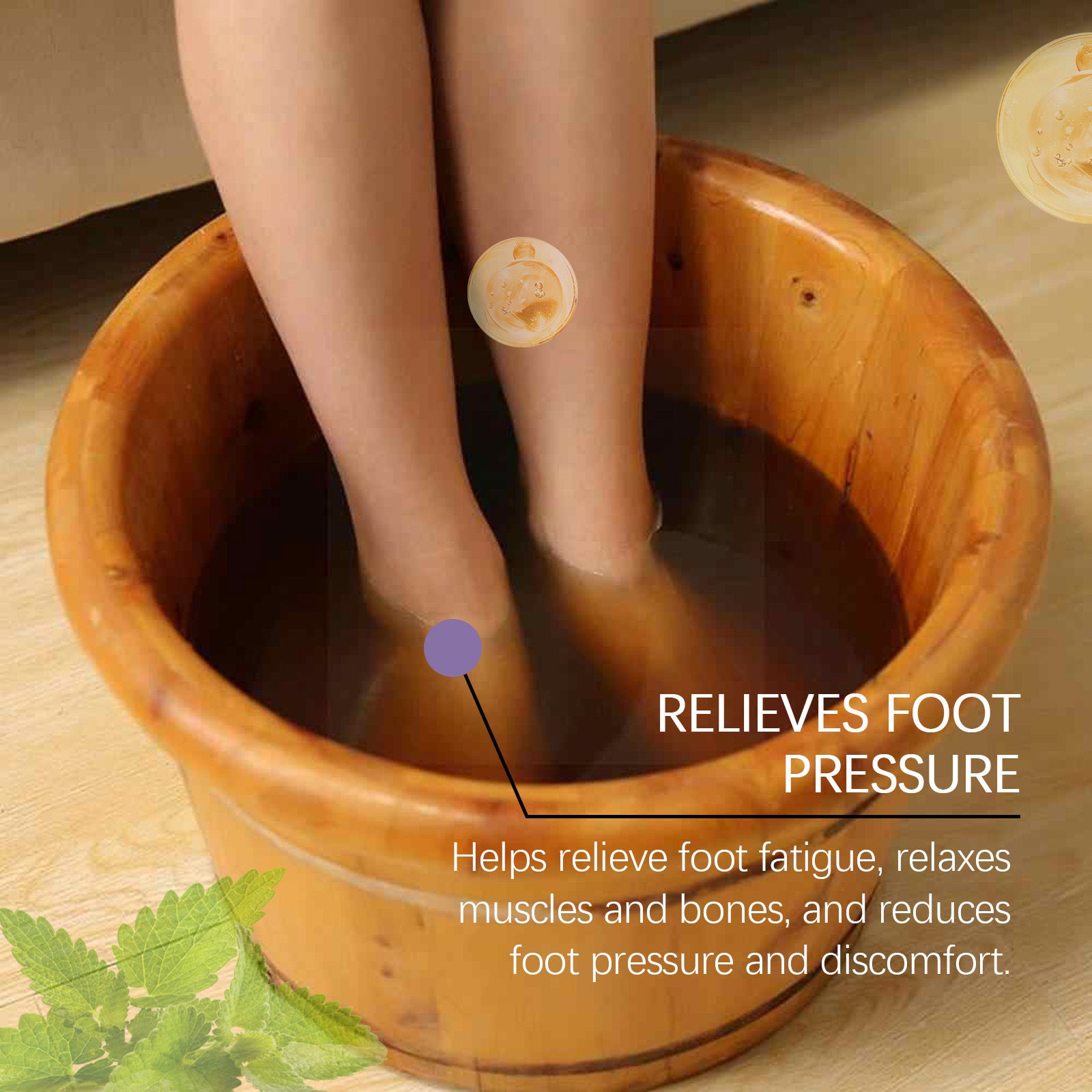 Foot Bath Condensate Beads Body Foot Care