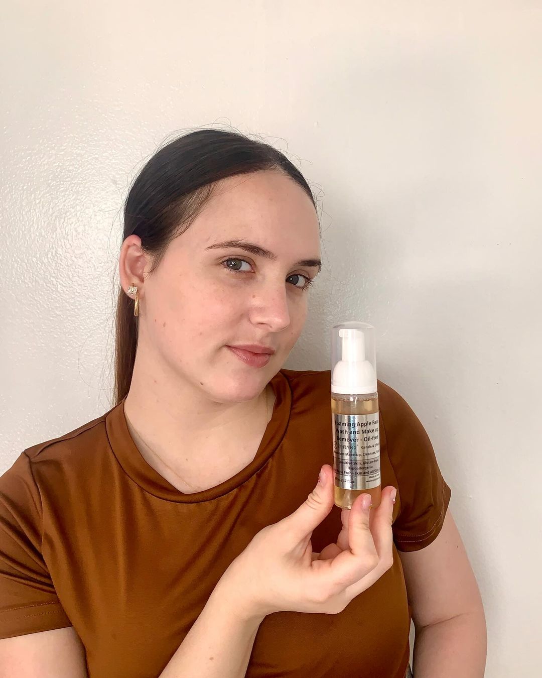Foaming, Oil-Free Face Wash for Sensitive Skin - Safe for Eyelash Extensions