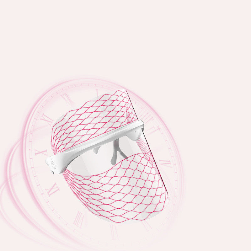 Rechargeable LED Seven-color Touch Color Light Mask Beauty Mask Photon Rejuvenation Spectrometer