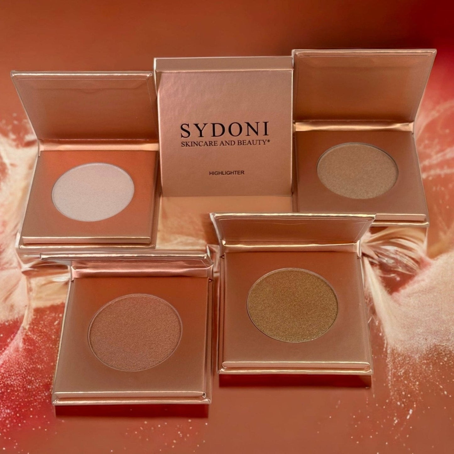 HIGHLIGHTER POWDER-SINGLE PALETTE Net. Wt. 0.04kg