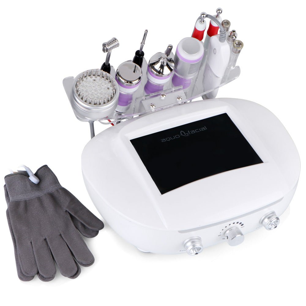Shape Tactics 9-in-1 Facial System with 3MHz Ultrasound & Dermabrasion
