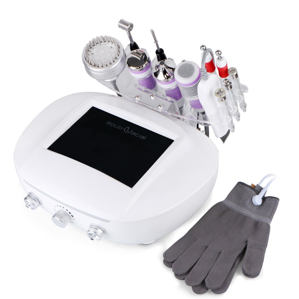 Shape Tactics 9-in-1 Facial System with 3MHz Ultrasound & Dermabrasion