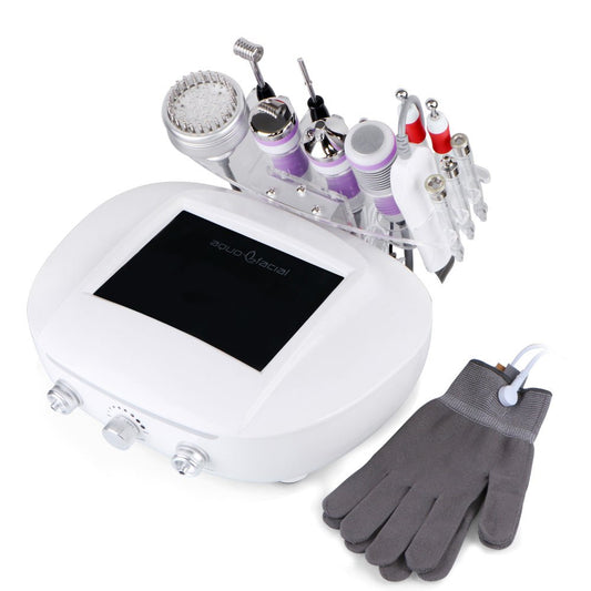 Shape Tactics 9-in-1 Facial System with 3MHz Ultrasound & Dermabrasion